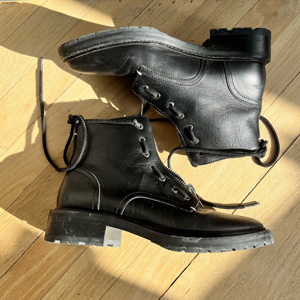 Rag and Bone Cannon lug sole ankle boots size 37